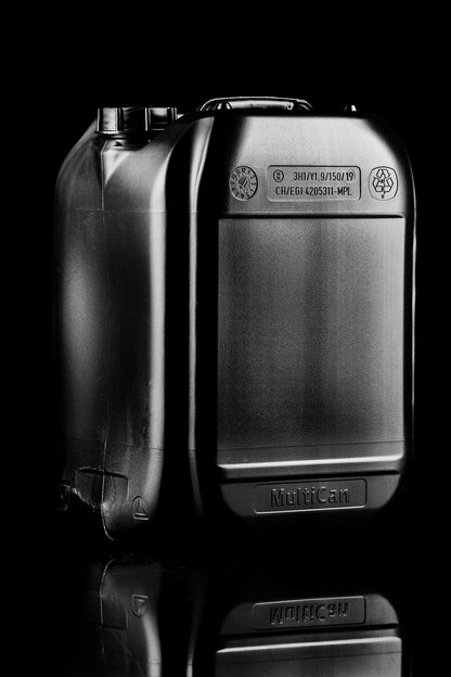 20 Liter Seitenansicht schwarz